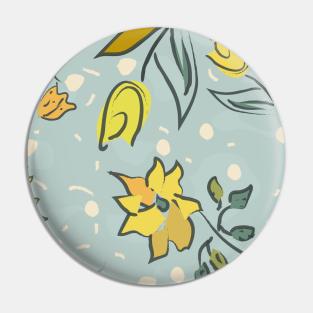 Floral Pattern Pin