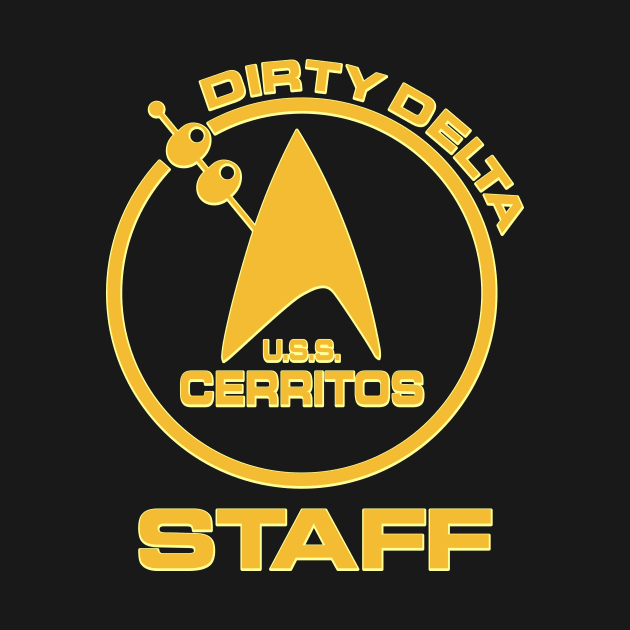 Lower Decks Dirty Delta staff by Vault Emporium