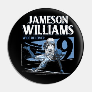 Jameson Williams Detroit Player Name Pin