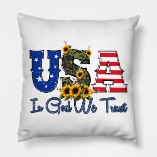 In God We Trust Pillow