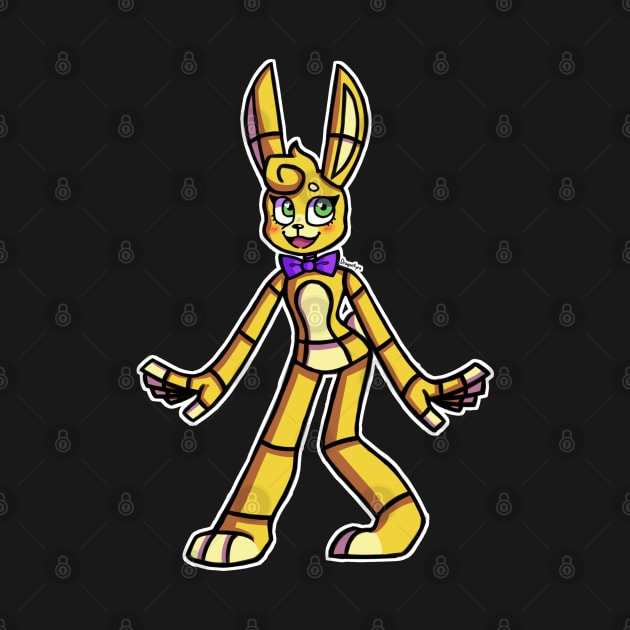 Spring Bonnie by DragonfyreArts