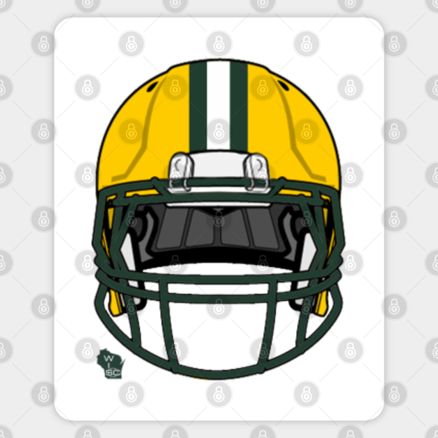Green Bay Packers Helmet Green Bay Packers Sticker Teepublic