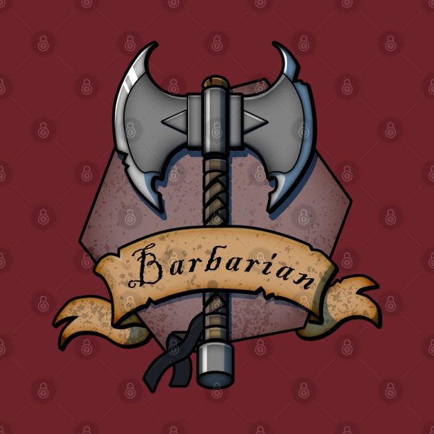 Barbarian Logo by AlmostCritical