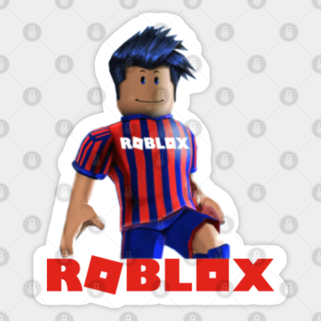 Roblox Football Roblox Sticker Teepublic - t shirt roblox barcelona