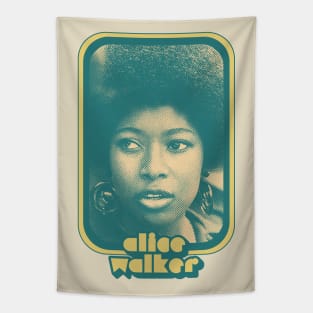 Alice Walker / Retro Style Feminist Icon Tapestry