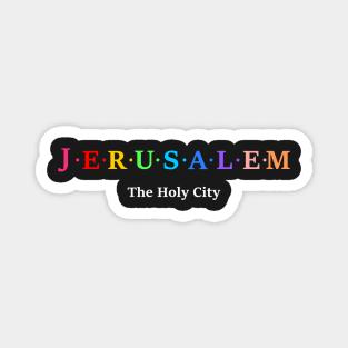 Jerusalem, Israel. Magnet