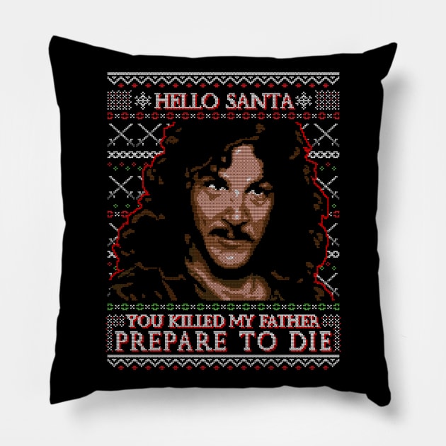 Santa the Six Fingered Man Pillow by Punksthetic