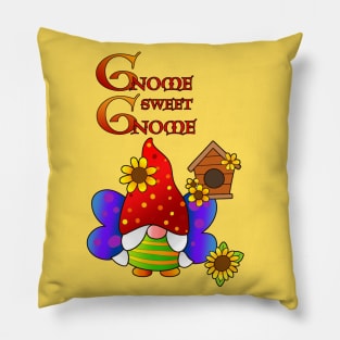 Gnome Sweet Gnome Pillow