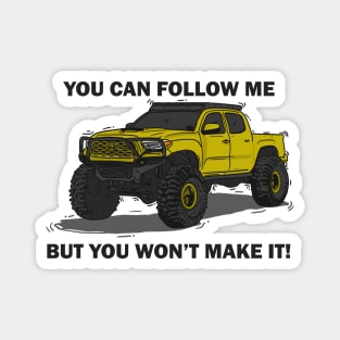 Toyota 4Runner Monster - Yellow Magnet