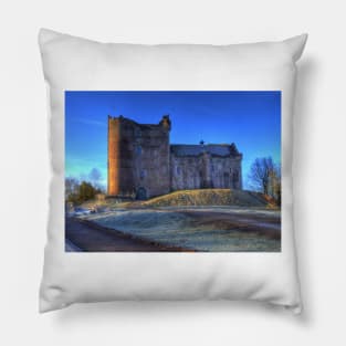 Doune Castle , Scotland Pillow