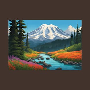 Mt. Rainier National Park T-Shirt