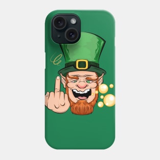 drunker beer elf patricks day Phone Case