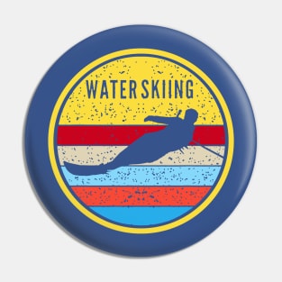 water skiing Pin