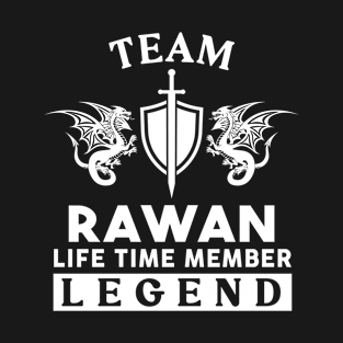 Rawan Name T Shirt - Rawan Life Time Member Legend Gift Item Tee T-Shirt