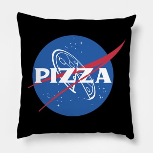 Nasa pizza logo Pillow