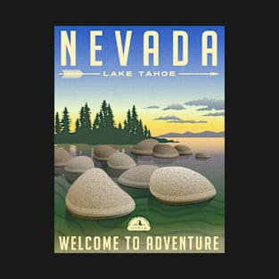 Vintage Nevada Lake Tahoe T-Shirt