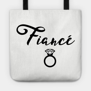 Fiancé Engaged Design Tote