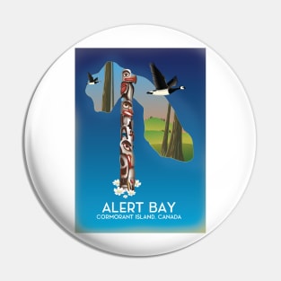 Alert Bay Cormorant Island, Canada map Pin