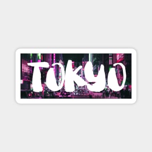 Tokyo City Night View Magnet