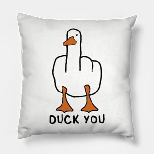 Duck you Pillow