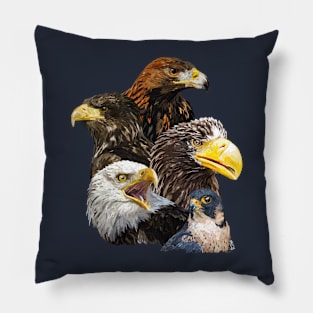 Birds of prey Pillow