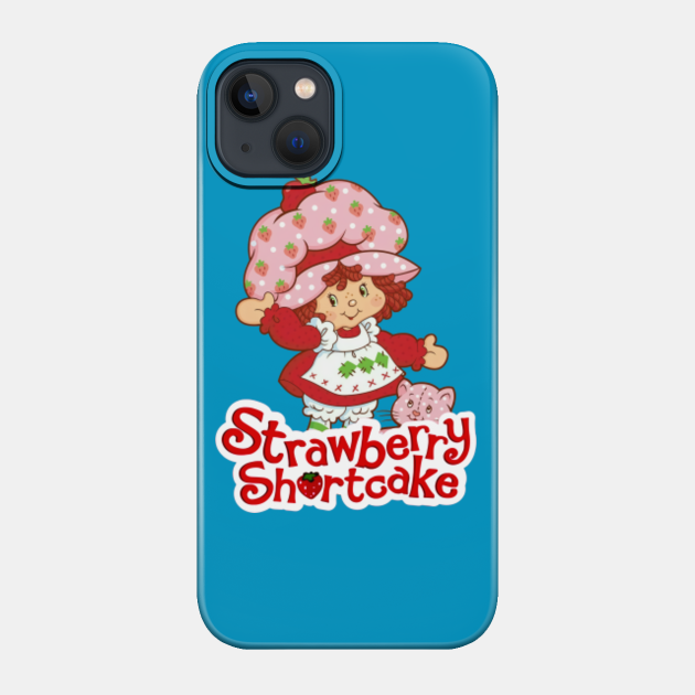 Strawberry Shortcake and Cat - Strawberry Shortcake - Phone Case