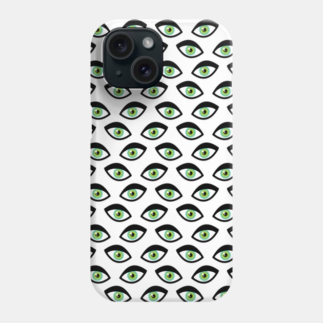 Eyes Pattern Phone Case by XOOXOO