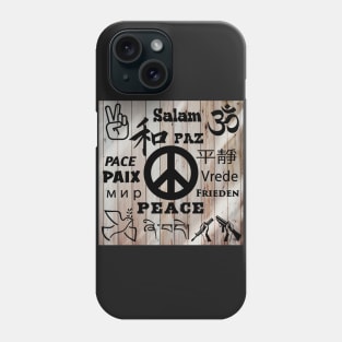 Wall of Peace Phone Case