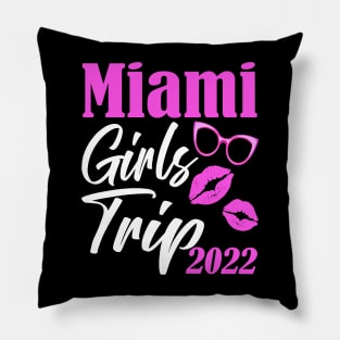 miami girls trip Pillow