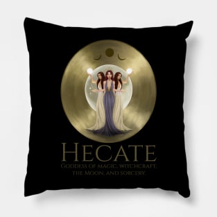 Hecate - Goddess Of Magic, Witchcraft, The Moon, And Sorcery - Ancient Greek Mythology Pillow