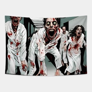 Horror Hospital Tapestry