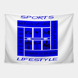 bodybuilding and fitness Tapestry