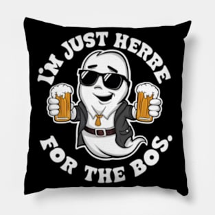 "Ghost of Disapproval" Humor Pillow