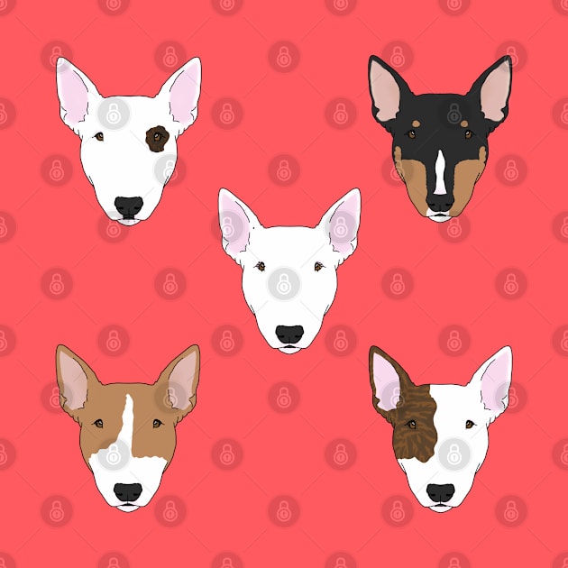 Bull Terriers by childofthecorn