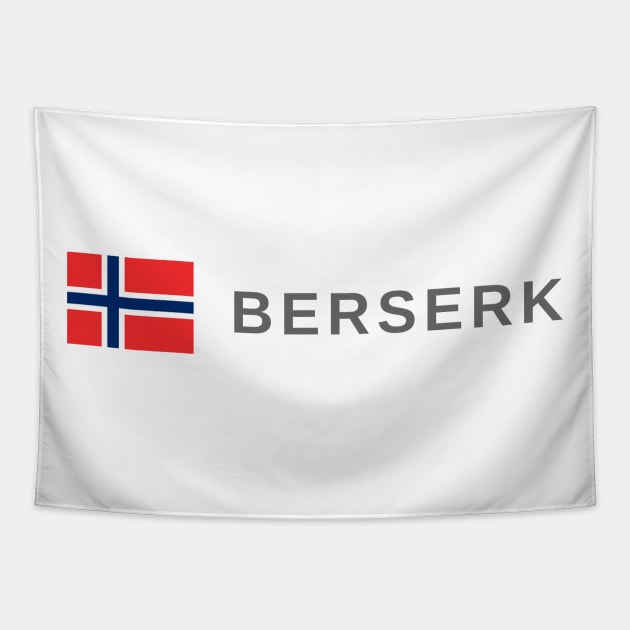 Berserk Viking Tapestry by tshirtsnorway