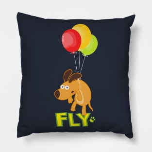 Dog flying Pillow