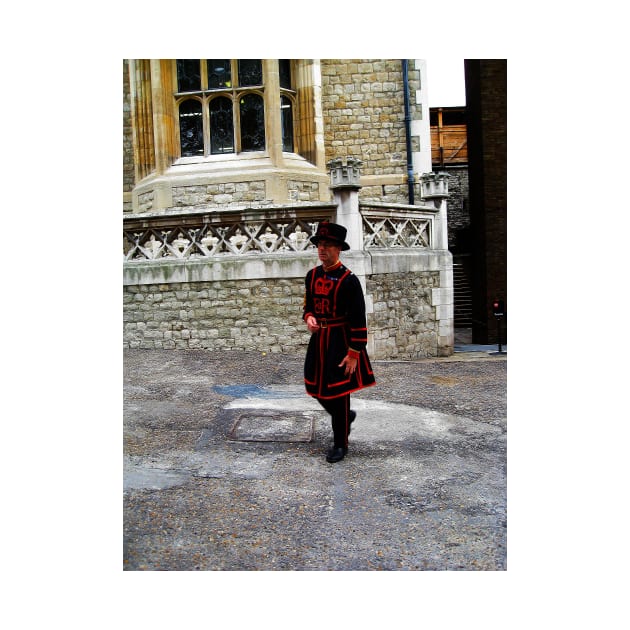 London. Tower of London, a Beefeater. Great Britain 2009 by IgorPozdnyakov