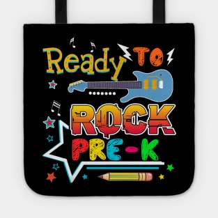 Ready To Rocok Pre-k Back To School T shirt Tote