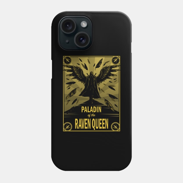 Paladin of the Raven Queen Phone Case by LastLadyJane