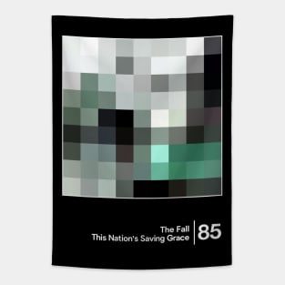 This Nation's Saving Grace / Minimalist Graphic Design Fan Artwork Tapestry