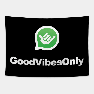 GOOD VIBES ONLY Tapestry