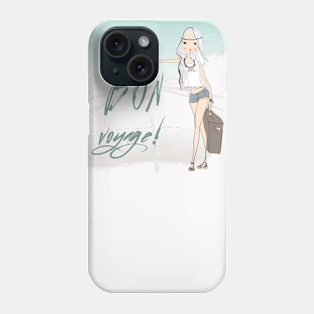 Bon Voyage! Phone Case by EveFarb