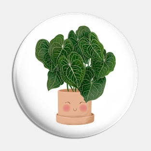 Cute Anthurium Plant Pin