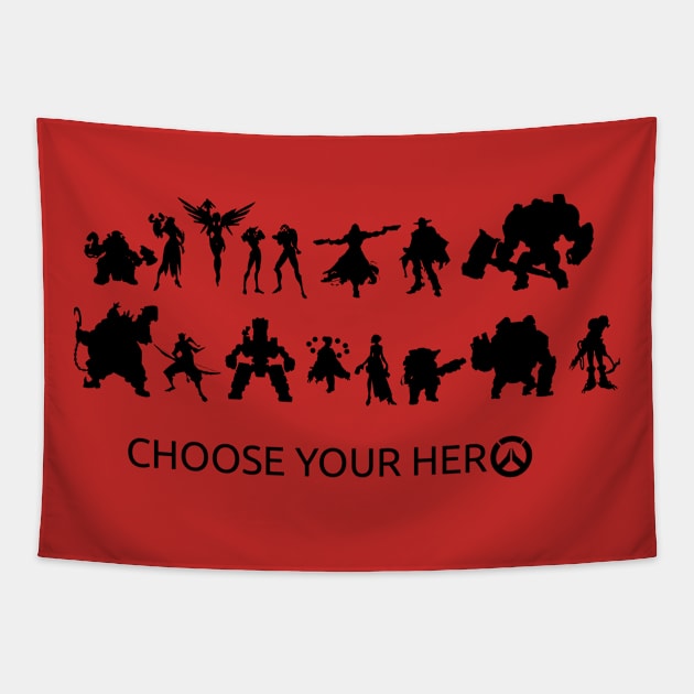 Choose your Hero Tapestry by EagleFlyFree