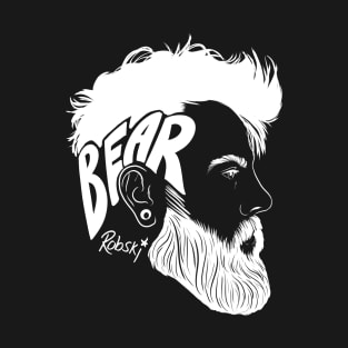 Bear head - inverted T-Shirt