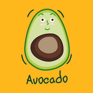 smiley avocado T-Shirt