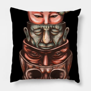 Russian Dolls Color Pillow