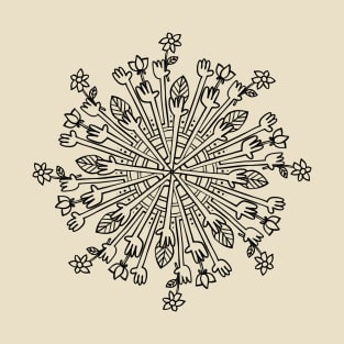 All hands mandala T-Shirt