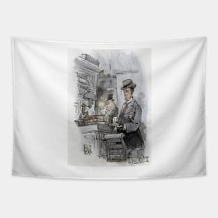 Art of Sherlock Crowley Tapestry