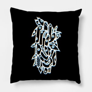 Amazing surreal lines Pillow